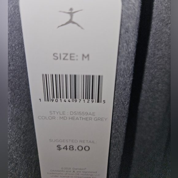 NWT Danskin "Focus On The Good" Short Sleeve Tee - Picture 3 of 4